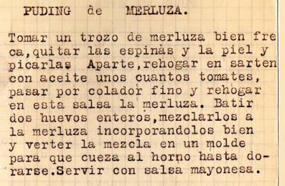 Pudding de bacalao con mayonesa de anchoas y atún Pudding de bacalao con mayonesa de anchoas y atún