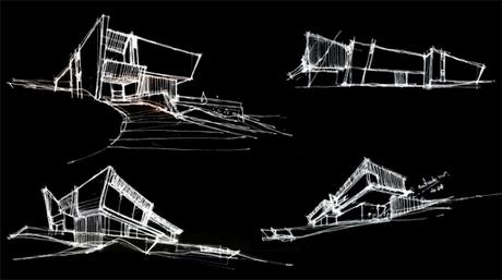 CROQUIS NUEVA PROPUESTA PARA EL PROYECTO DE VIVIENDA UNIFAMILIAR EN CASTILLA – LA MANCHA