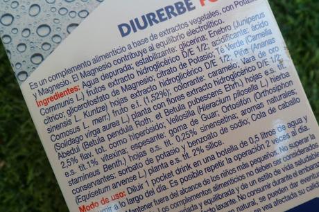 Luchando contra la retención de Líquidos con Diurerbe Forte *SORTEO* Luchando contra la retención de Líquidos con Diurerbe Forte *SORTEO*