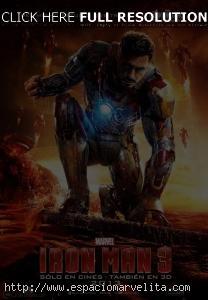 Marvel y Disney piden que se descarte la demanda por la armadura de Iron Man por jurisdicción Póster latino de Iron Man 3