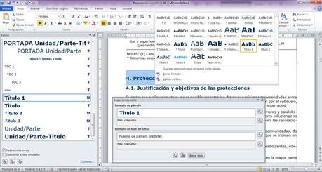 Utilidad de los estilos de Word Utilidad de los estilos de Word
