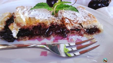 Pastel de cerezas Pastel de cerezas