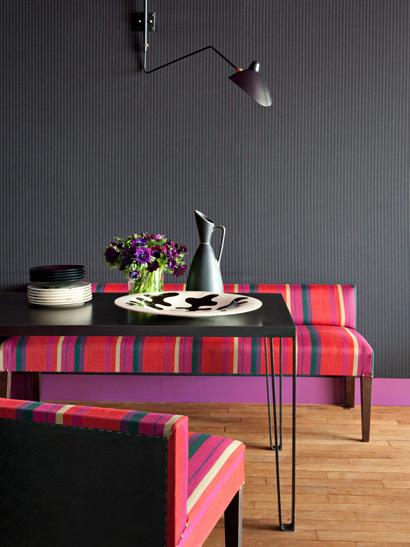 El color negro en la decoración de interiores El color negro en la decoración de interiores