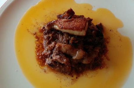 La mejor gastronomía salmantina, en dos restaurantes de la provincia Rabo de toro con foie del Casa Pacheco restaurantes en Salamanca provincia