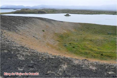 Mývatn en Islandia