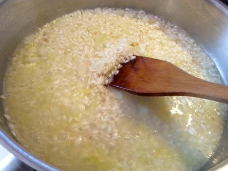 Risotto con manzana – Risotto con manzana y cúrcuma – Risotto mele e curcuma arrozmanzanacurcuma3