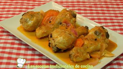 Receta de pollo en escabeche Pollo en escabeche