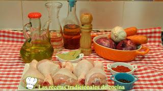 Receta de pollo en escabeche Receta de pollo en escabeche