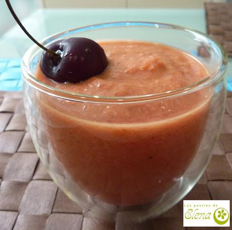 Gazpacho de cerezas Gazpacho de cerezas