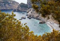 Cala Moraig y Cueva de los Arcos en Benitatxell