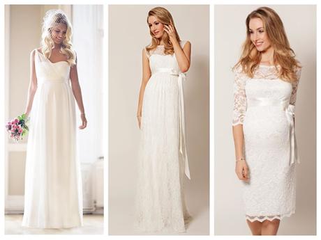 15 vestidos perfectos sólo para novias embarazadas 15 vestidos perfectos sólo para novias embarazadas