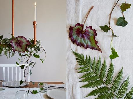 Decora con plantas naturales una mesa de verano! Decora con plantas naturales una mesa de verano!