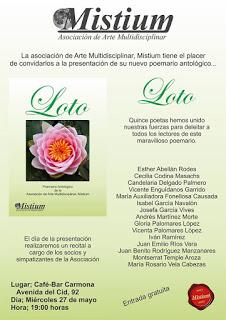 Loto (2015) poemario antológico