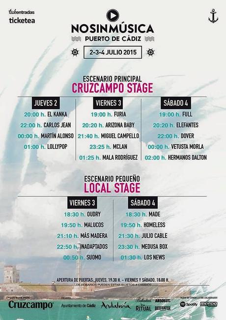 3,2,1… ¡NO SIN MÚSICA 2015 ARRANCA MOTORES! | PREVIA POR BELÉN PERALTA Festival No sin Musica