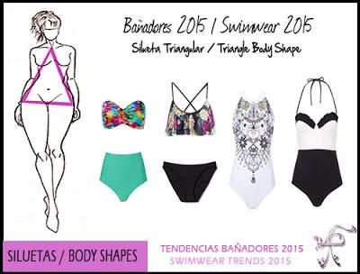 AF Moda Bañadores Silueta Triangular