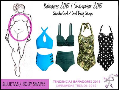 AF Moda Bañadores Silueta Oval