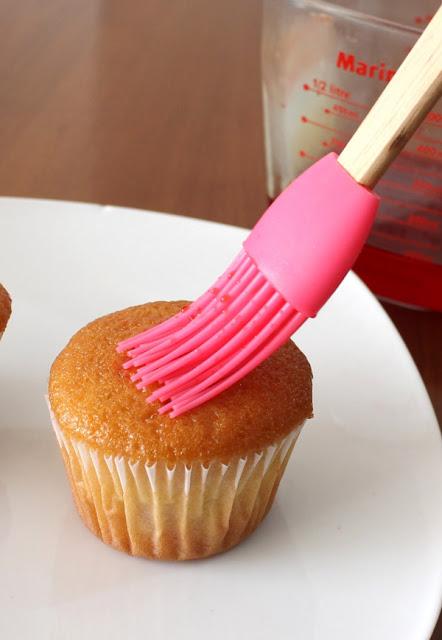 Cupcakes de Cerezas Cupcakes de Cerezas