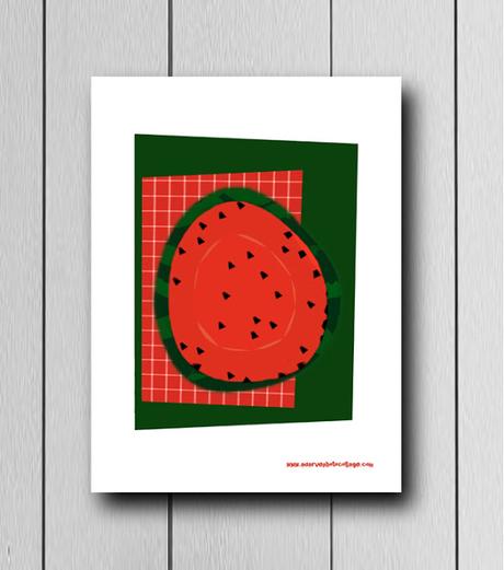 watermelon poster to print, poster sandía para imprimir watermelon poster to print, poster sandía para imprimir