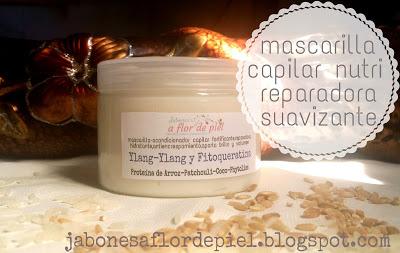 Mascarilla Capilar Nutrireparadora Suavizante (y mi Etsy shop por fin)