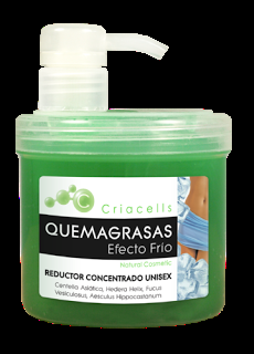 Quemagrasas efecto frío de Criacells. Quemagrasas efecto frío de Criacells.