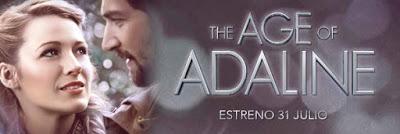 EL SECRETO DE ADALINE. Estreno en cines el 31 de julio EL SECRETO DE ADALINE. Estreno en cines el 31 de julio