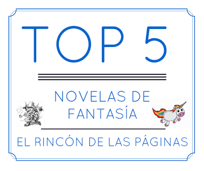 Top 5 Fantasía - Rincón de las Páginas Top 5 Fantasía - Rincón de las Páginas