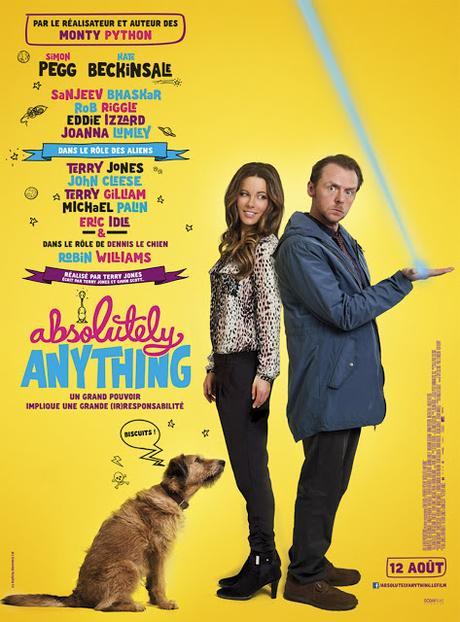 NUEVO PÓSTER FRANCÉS DE “ABSOLUTELY ANYTHING” CON KATE BECKINSALE Y SIMON PEGG