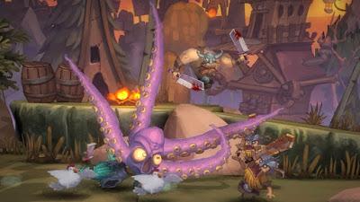 Conviértete en un zombie (literalmente) en Zombie Vikings, un beat'em up a punto de caramelo Conviértete en un zombie (literalmente) en Zombie Vikings, un beat'em up a punto de caramelo