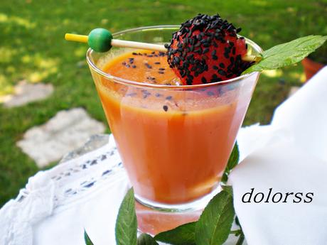 Gazpacho de sandía Gazpacho de sandía
