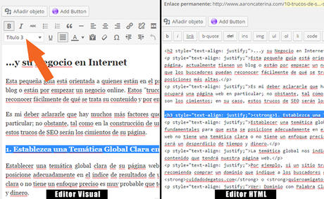10 Trucos de SEO que harán Volar su Página Web Títulos de Contenido