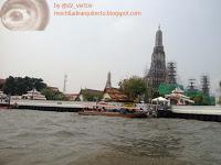 Rio Chao Praya de Bangkok en barca Rio Chao Praya de Bangkok en barca
