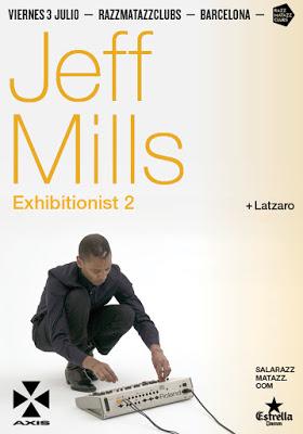 Jeff Mills estará este viernes en Razzmatazz Jeff Mills estará este viernes en Razzmatazz