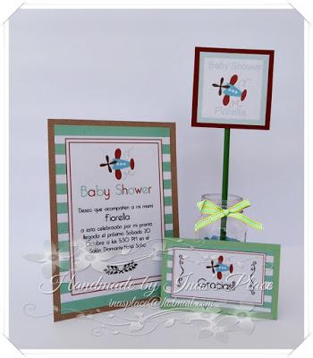 Invitaciones - Rosa & Verde Aqua. Invitaciones - Rosa & Verde Aqua.