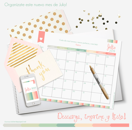 Descarga GRATIS el Calendario Mensual de Julio! y planifica este mes :) Descarga GRATIS el Calendario Mensual de Julio! y planifica este mes :)
