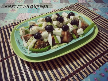 ENSALADA GRIEGA ENSALADA GRIEGA