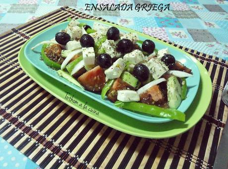 ENSALADA GRIEGA ENSALADA GRIEGA