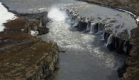 La Cascada de Selfoss aereoselfoss