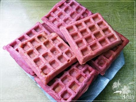 Juego de blogueros 2.0: Waffeln de remolacha Juego de blogueros 2.0: Waffeln de remolacha