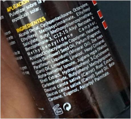 URESIM REPARTE MUESTRAS GRATIS EN LAS PLAYAS DE ESPAÑA ingredientes