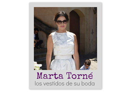 I do: la boda de Marta Torné y sus dos vestidos I do: la boda de Marta Torné y sus dos vestidos