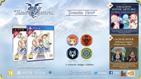Anunciada la edición de coleccionista de Tales of Zestiria Tales of Zestiria Chapas