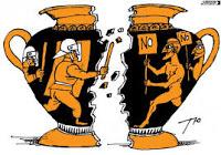 Grecia: La crisis que acosa a Europa y que encubre a unos gobernantes ineptos y caraduras. ¿Tomará nota Podemos? Grecia: La crisis que acosa a Europa y que encubre a unos gobernantes ineptos y caraduras. ¿Tomará nota Podemos?