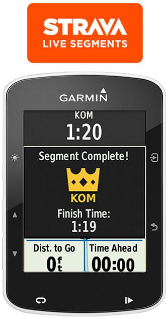 Garmin Edge 520, el primer computador para ciclismo que ofrecerá el servicio Strava Live Segments