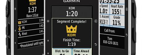Garmin Edge 520, el primer computador para ciclismo que ofrecerá el servicio Strava Live Segments