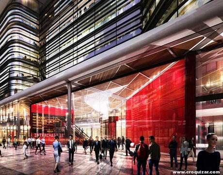 Norman Foster gana el concurso para el nuevo Intercambiador de Cardiff NOT-072-Foster + Partners, nuevo intercambiador de Cardiff (Reino Unido)-1