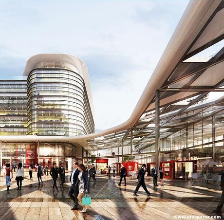 Norman Foster gana el concurso para el nuevo Intercambiador de Cardiff NOT-072-Foster + Partners, nuevo intercambiador de Cardiff (Reino Unido)-0
