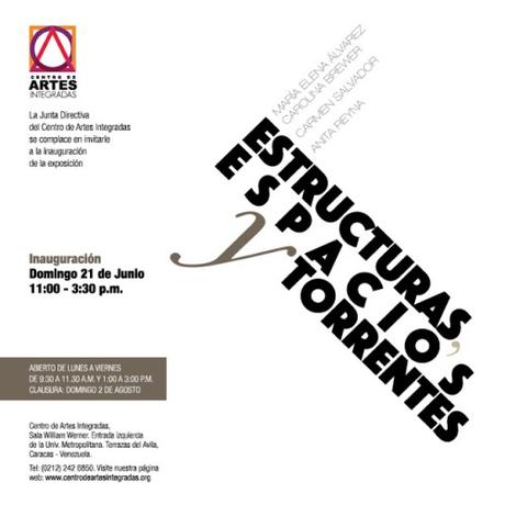 Estructuras, espacios y torrentes Estructuras, espacios y torrentes