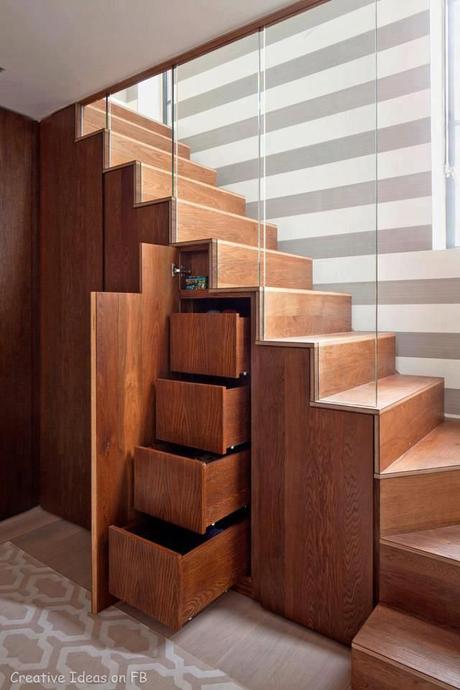 Escaleras interiores; Ellas también forman parte de la decoración de tu casa. ¡No te olvides de ellas!