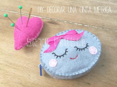 DIY: cómo decorar una cinta métrica. DIY: cómo decorar una cinta métrica.