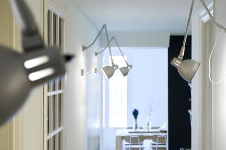 Azulejo tipo metro en la cocina. Espacios urbanos Wall Lamp